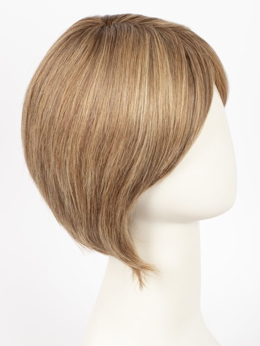 SS12/22 SHADED CAPPUCCINO | Light Golden Brown Evenly Blended with Cool Platinum Blonde Highlights and Dark Roots