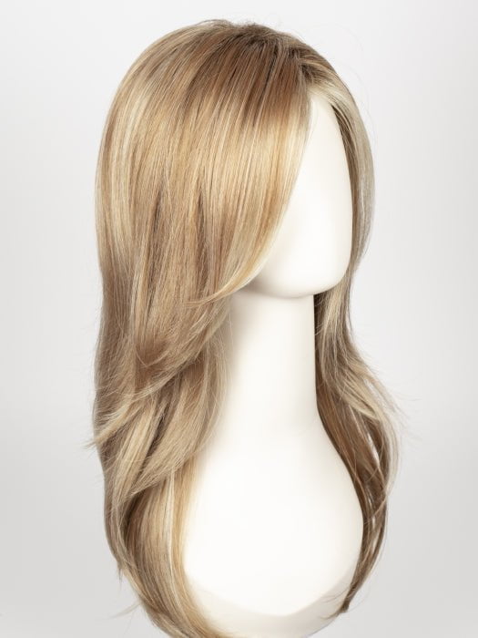 Nutmeg-F | Medium Blonde Frosted with Platinum Blonde Highlights