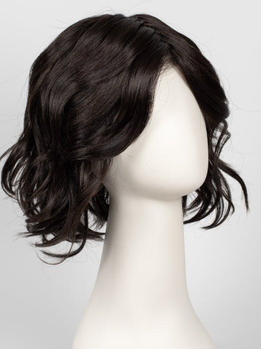 RL2/4 OFF BLACK | Black Evenly Blended with Dark Brown Highlights