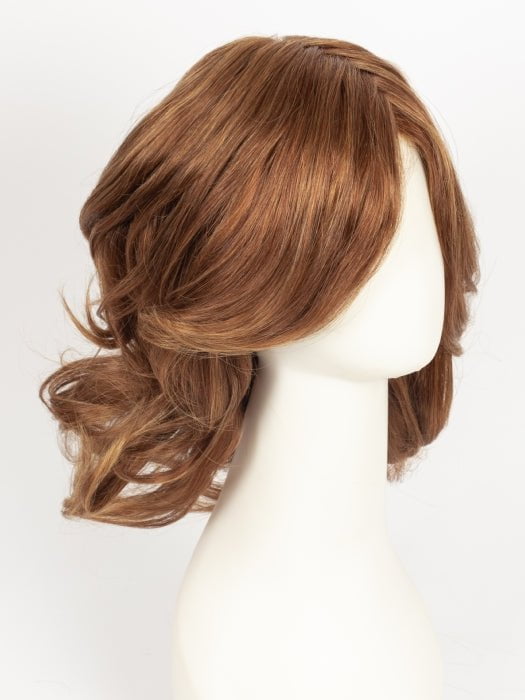 R3025S GLAZED CINNAMON | Medium Auburn with Ginger Blonde Highlights on Top