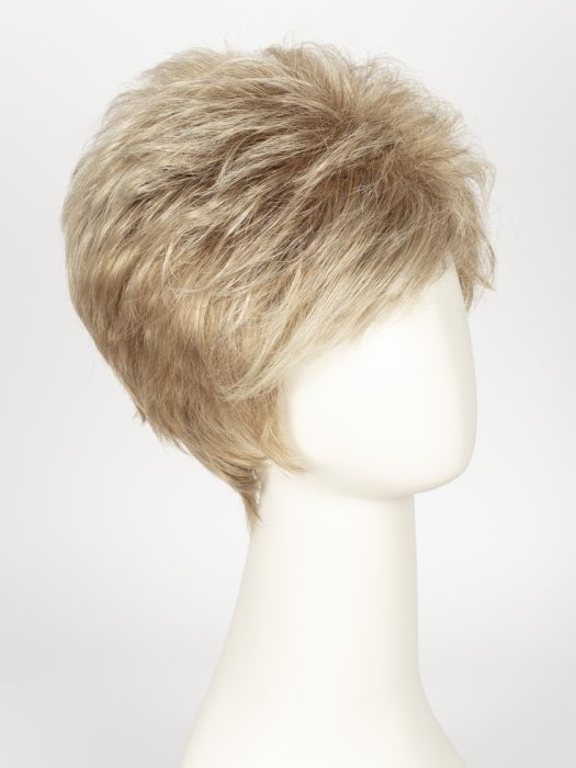 R1621S GLAZED SAND | Dark Natural Blonde with Cool Ash Blonde Highlights on Top