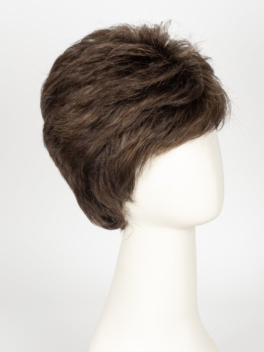 SS10 SHADED CHESTNUT | Rich Medium Brown Evenly Blended with Light Brown Highlights and Dark Roots