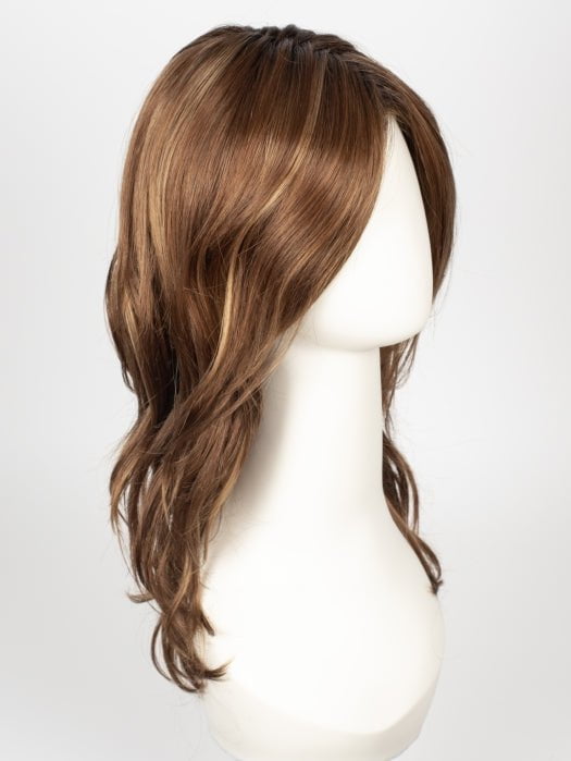 30A27S4 | Medium Natural Red and Medium Red-Gold Blonde Blend, Shaded with Dark Brown