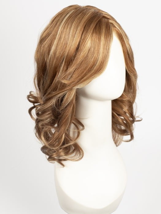 FS27 | Medium Red-Gold Brown and Light Red-Gold Blonde Blend with Light Red-Gold Blonde Bold Highlights