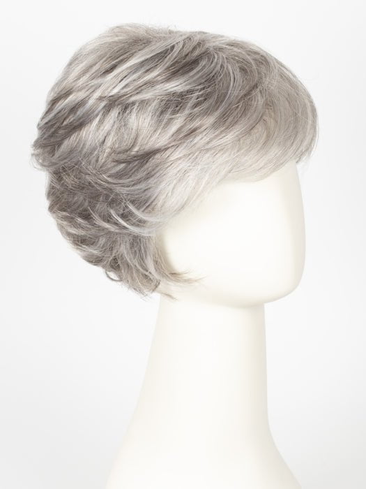 56F51 OYSTER | Light Grey with 20% Medium Brown Front, graduating to Grey with 30% Medium Brown Nape