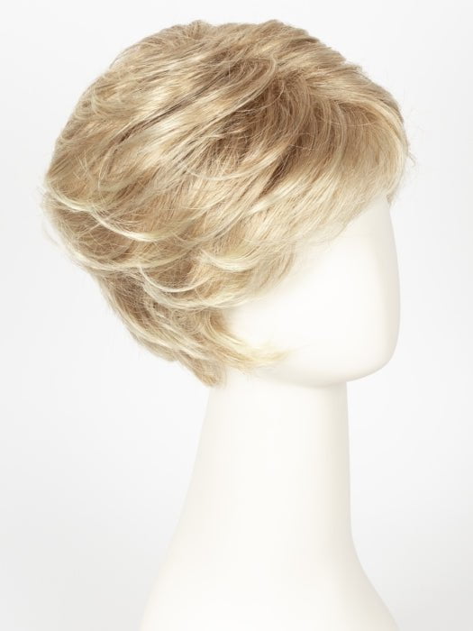 27T613F | Medium Red-Gold Blonde and Pale Nat Gold Blonde Blend with Pale Tips and Medium Red-Gold Blonde Nape