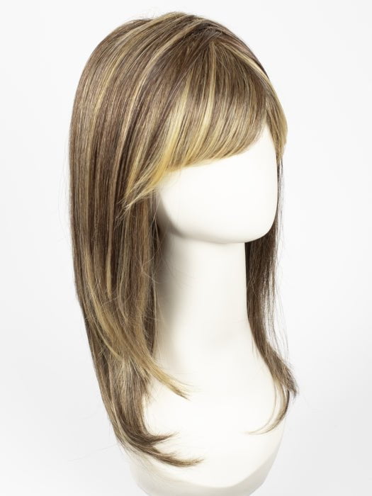 R11S GLAZED MOCHA | Medium brown with golden blonde highlights on top