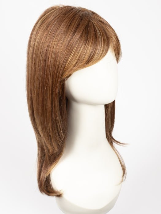 R3025S GLAZED CINNAMON |  Medium Reddish brown with Ginger highlights on top