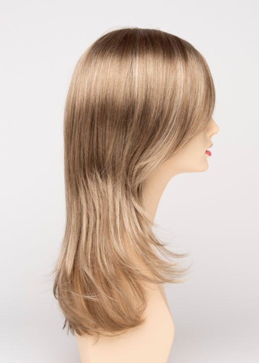 GINGER CREAM | Dark Beige Blonde underneath highlighted on top with Light Beige Blonde