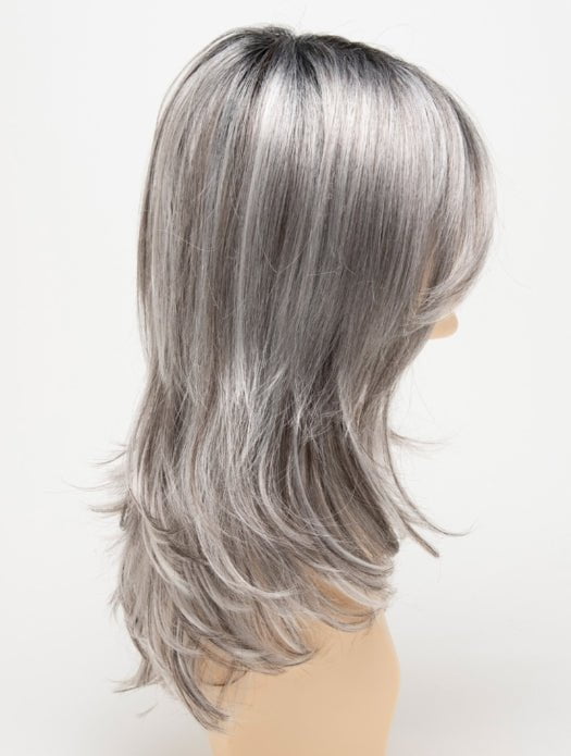 STERLING SHADOW | Medium Salt-and-Pepper Grey with Darker Brown Roots