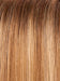 12FS8 SHADED PRALINE Medium Natural Gold Blonde, Light Gold Blonde, Pale Natural Blonde Blend, Shaded with Dark Brown