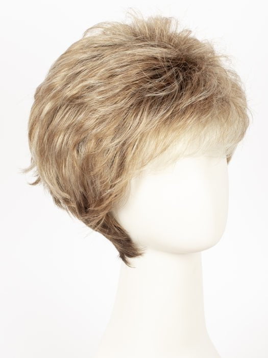 NUTMEG F | Rooted Dark with Honey Brown base with Platinum Blonde highlight