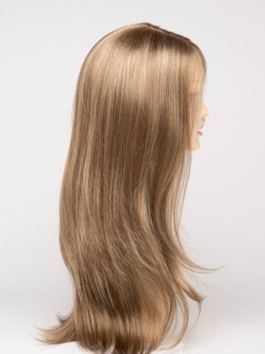 GINGER-CREAM | Dark Beige Blonde underneath highlighted on top with Light Beige Blonde