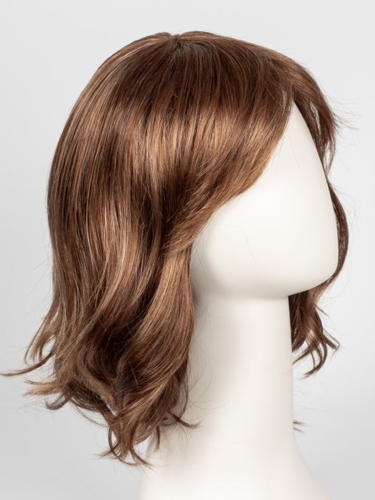 R3025S GLAZED CINNAMON | Medium Auburn with Ginger Blonde Highlights on Top