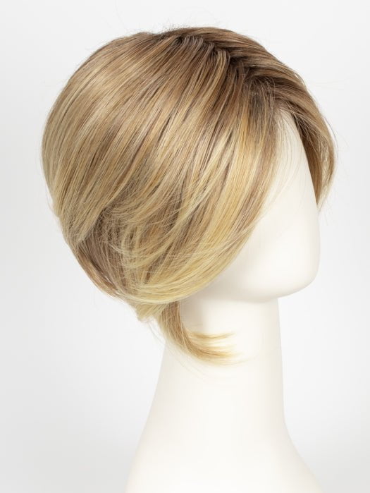 14/26S10 | Light Gold Blonde and Medium Red-Gold Blonde Blend, Shaded with Light Brown