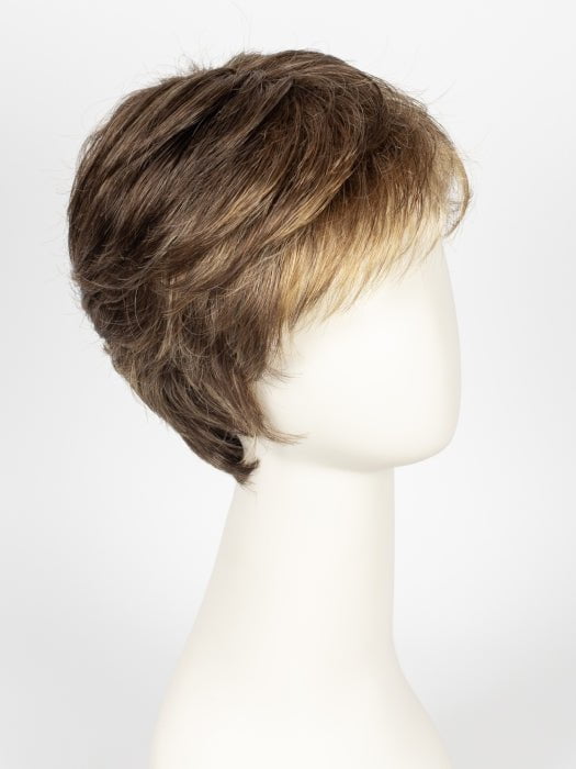 R9F26 | MOCHA FOIL | Warm Medium Brown with Medium Golden Blonde Highlights Around the Face