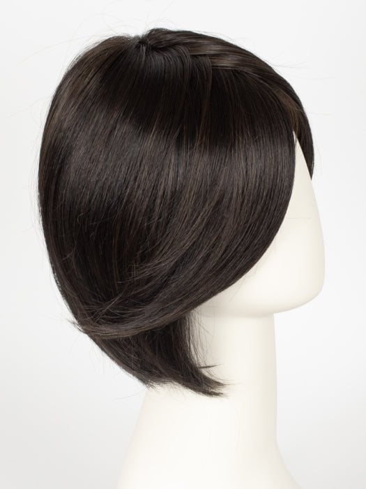 RL2/4 OFF BLACK | Black Evenly Blended with Dark Brown Highlights