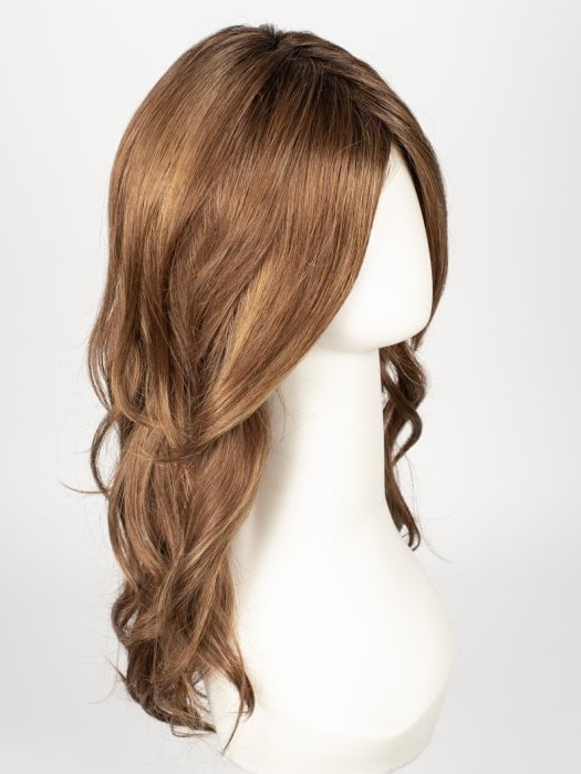 30A27S4 | Medium Natural Red and Medium Red-Gold Blonde Blend, Shaded with Dark Brown