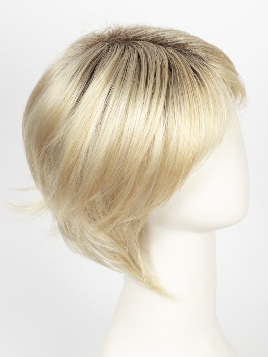 CREAMY TOAST R | Rooted Dark Blonde with Platinum Base with Dark Gold Blonde Highlights