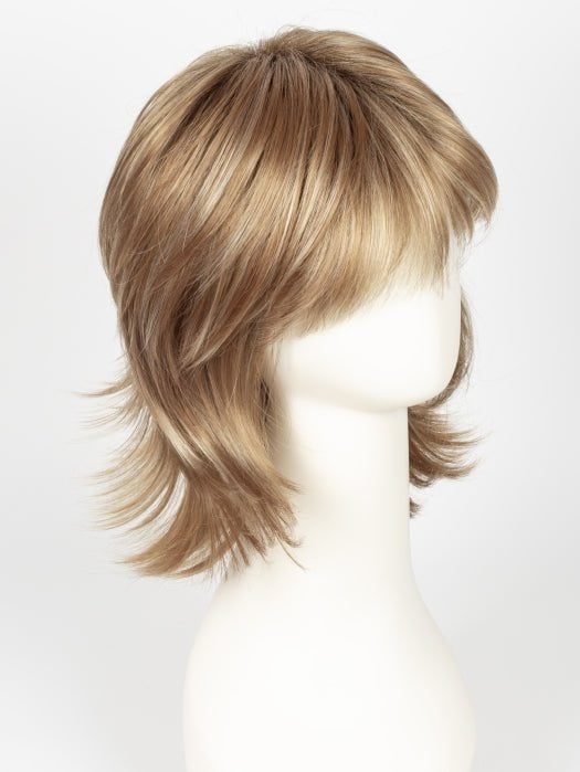 NUTMEG R | Rooted Dark Honey Brown Base with Strawberry Blonde Highlights