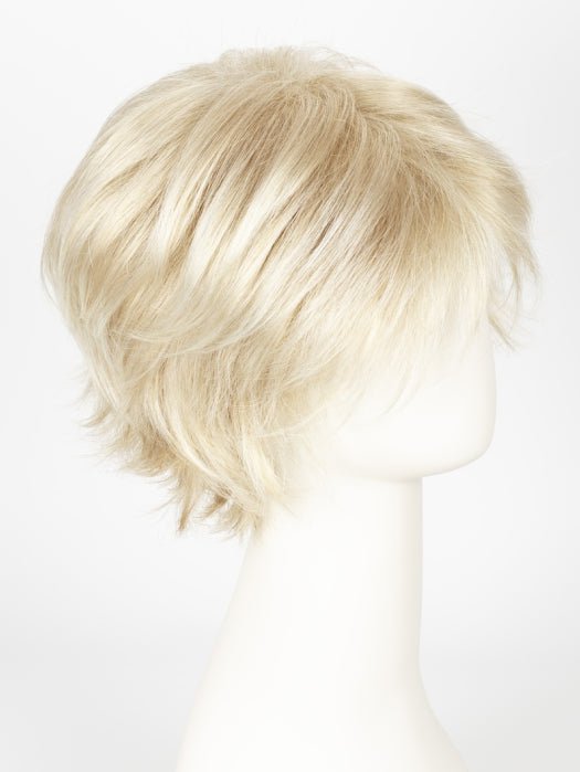 CREAMY-BLONDE | Platinum and Light Gold Blonde evenly blend							