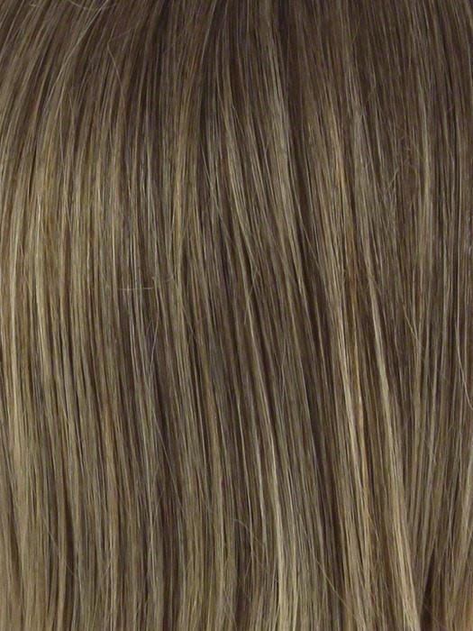 24/18 FROSTED | Light Brown with Wheat Blonde blended highlights