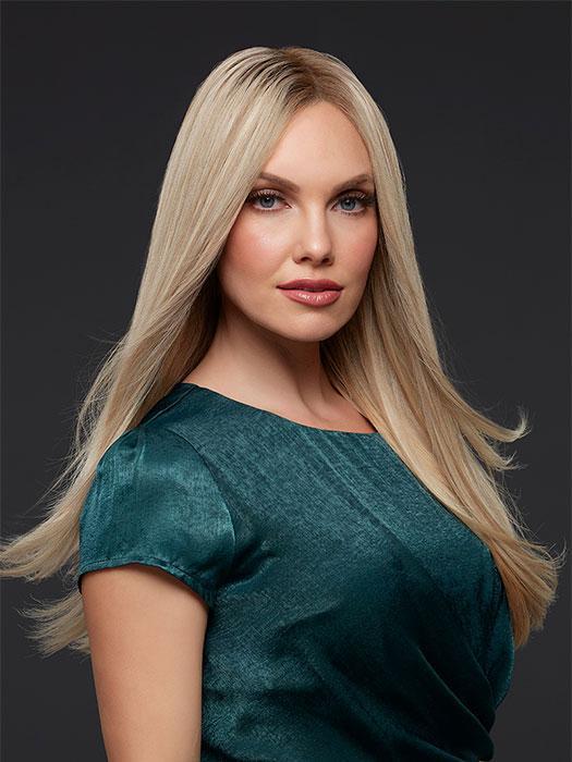 BLAKE PETITE by JON RENAU in FS17/101S18 PALM SPRINGS BLONDE | Lt Ash Blonde w/ Pure White Natural Violet, Shaded w/ Dk Natural Ash Blonde