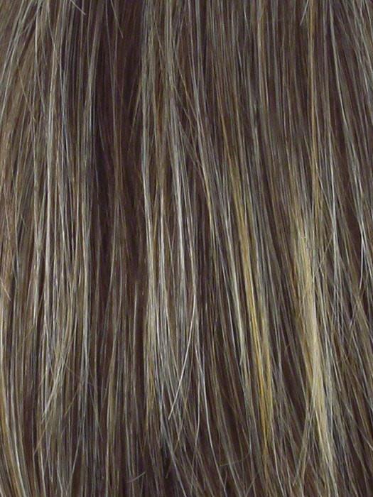 R11S+ - Glazed Mocha - Medium Brown with Golden Blonde highlights on top