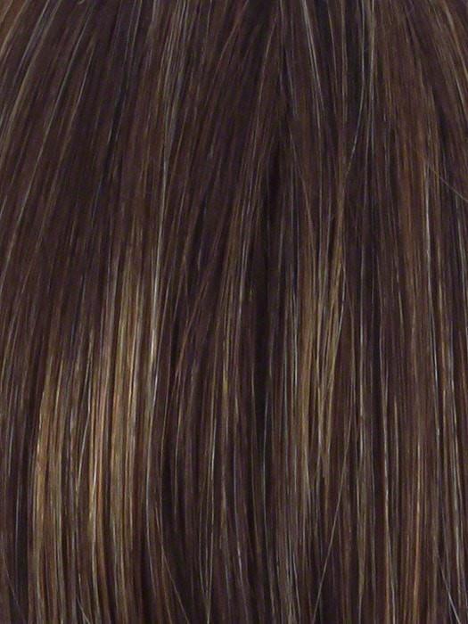 R829S+ - Glazed Hazelnut - Medium Brown with Ginger highlights on top