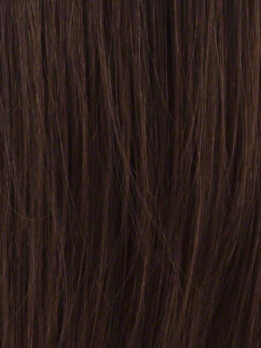 TP30/4 | Medium Dark  Brown Highlight Streak With Copper Blonde Tip