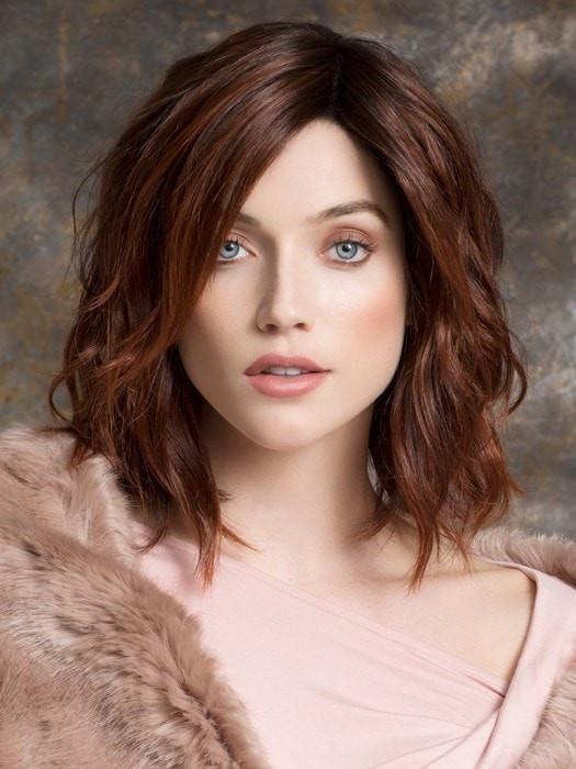 SPIRIT by Ellen Wille in AUBURN ROOTED  | Dark Auburn, Bright Copper Red, and Warm Medium Brown Blend with Dark Roots