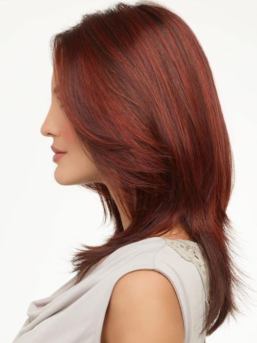 Envy Roxie : Left Profile | Color DARK RED